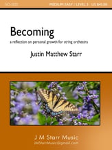 Becoming Orchestra sheet music cover